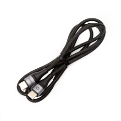 PLATINET CABLE BRAIDED USB-C TO USB-C 3A 60W 1M BLACK