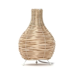 PLATINET TABLE RATTAN LAMP LIGHT BROWN