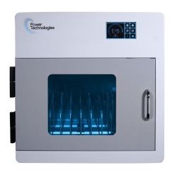 Power Technologies CNC-10, 10 Bay UV-C Sanitizing & Charging Cabinet (CAB-CNC-B10K-E)