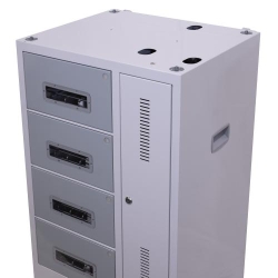 Power Technologies CSC-Locker-8, 8 Bay UV-C Charging Locker with RFID Lock & Contact-less Access (LKR-CSC-B8R-E)