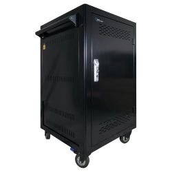 Power Technologies PT-36 - 36 Bay Cart with Smart Charging, USB-C Hub (CRT-LTE-S36L-EH65)
