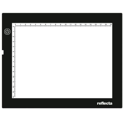 Reflecta LED Light Pad A5 super slim  19x14 cm; Brightness dimmable; incl. AC Adapter