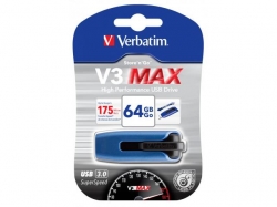 Stick memorie Verbatim Store 'n' Go V3 MAX 64GB, USB 3.0, Blue