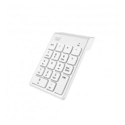 TNB WIRELESS Numeric Keypad, white, 19 keys - USB dongle