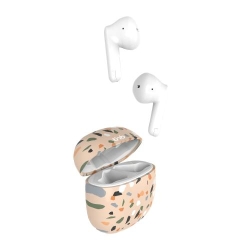 TNB XCLUSIV'- TWS TERRAZZO Earphones with Charging case - beige