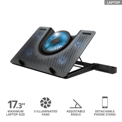 TRUST GXT 1125 Quno Laptop Cooling Stand