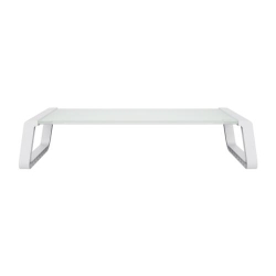 TRUST MONTA GLASS MONITOR STAND WHT