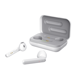 TRUST Stylish Wire-free Bluetooth Earphones - white