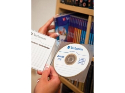 Verbatim BD-R XL 100GB 4X WIDE WHITE INKJET PRINTABLE HARDCOAT SURFACE Jewel Case 1pk