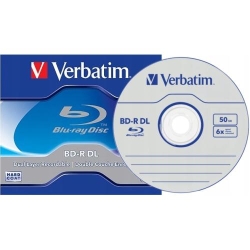 Verbatim  BLU RAY DL 6X 50GB JC 1pk