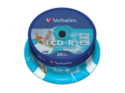 Verbatim  CD-R AZO 700MB 52X WIDE PRINTABLE SURFACE ID BRANDED