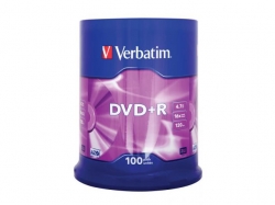 Verbatim  DVD+R 16X 100 SPINDLE 4.7GB