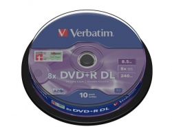 Verbatim  DVD+R DOUBLE LAYER 10SPD 8.5GB