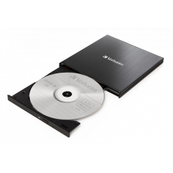 Verbatim EXTERNAL SLIMLINE CD/DVD WRITER USB 3.2 Gen 1/ USB-C