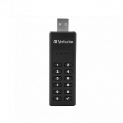 VERBATIM KEYPAD SECURE USB 3.0 DRIVE 128GB