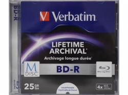 Verbatim M-DISC BD-R 4X 25 GB INKJET PRINTABLE