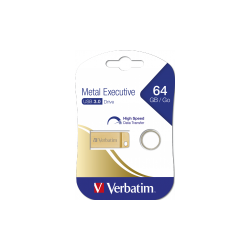 Verbatim Metal  Executive USB 3.0 Drive Gold 64GB 