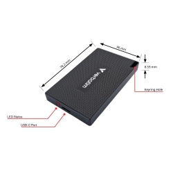 VERBATIM Metal Mini SSD USB 3.Gen 2 512GB