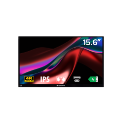 Verbatim PMT-15-4K Portable Touchscreen Monitor 15.6" Ultra HD 4K