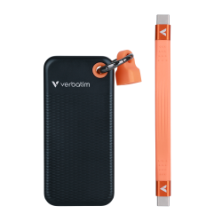 VERBATIM PocketSSD USB3.2Gen2 128GB B/O