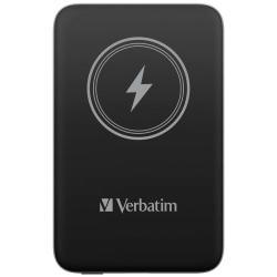 Verbatim PowerPack 10000mAh Magnetic Wireless MCP-10BK  Black