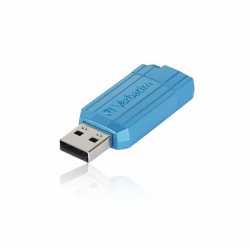 VERBATIM USB 2.0 DRIVE 16GB  PINSTRIPE BLUE
