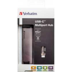 Verbatim USB-C ADAPTER USB 3.1 GEN 1/USB 3.0 x 2/HDMI/RJ45