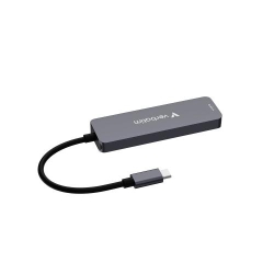 VERBATIM USB-C Essentials Multiport Hub – 4 Ports
