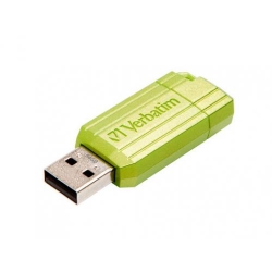 VERBATIM USB Pinstripe 64GB Green