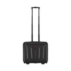 Wenger, Amplix Wheeled Case, 15.6" Wheeled Laptop Case, Black