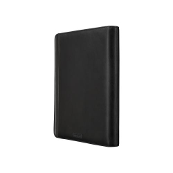 Wenger Venture Zippered Padfolio with Carrying Handles, Black