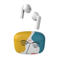 XCLUSIV- TWS ART 3 Earphones with Charging case - Yellow and White