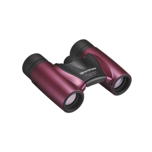 OM SYSTEM Binoculars 8x21 RC II Metal Magenta incl. Case