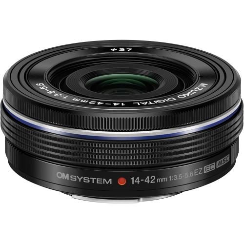 OM SYSTEM M.Zuiko Digital ED 14-42mm F3.5-5.6 EZ (pancake zoom) / EZ-M1442EZ black