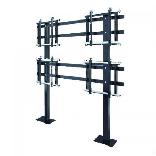 OMB STANDYALL - stand fix pentru VIDEOWALL, 1x3 back, landscape
