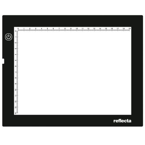 Reflecta LED Light Pad A5 super slim  19x14 cm; Brightness dimmable; incl. AC Adapter