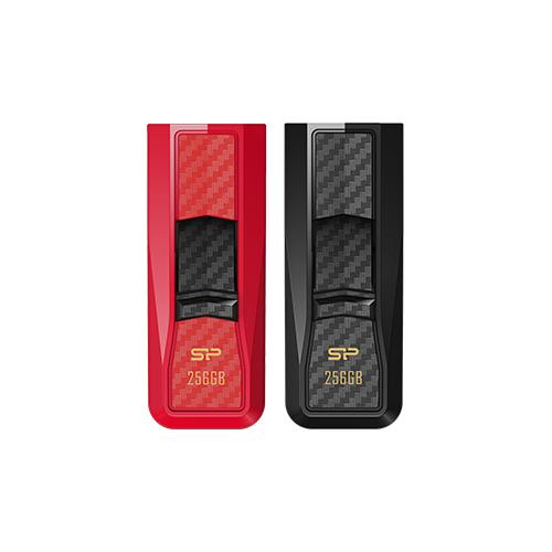 SP Pendrive USB 3.2 Gen 1 Blaze - B50 64GB Special carbon fiber surface, Black
