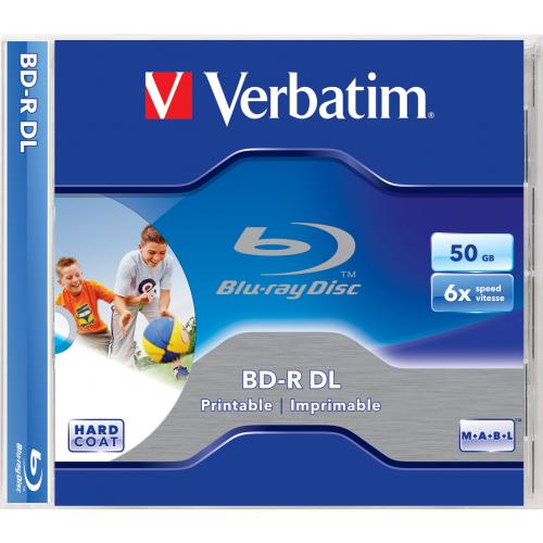 Verbatim  BD-R DL 50GB 6X PRINTABLE JC - 1disc