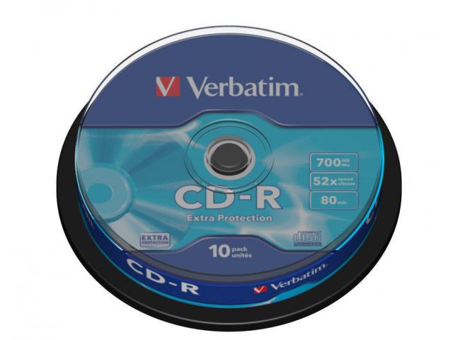 Verbatim  CD-R EP SPINDLE10