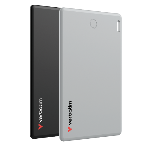 Verbatim MYFCR-02BS My Finder Card Bluetooth Item Finder 2 pack Black / Silver