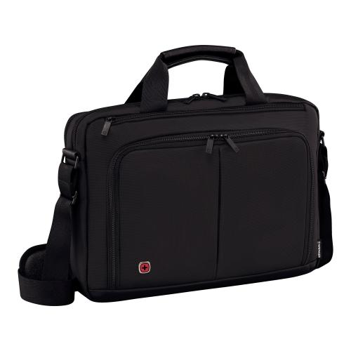 Wenger Source 14 inch Laptop Briefcase, Black